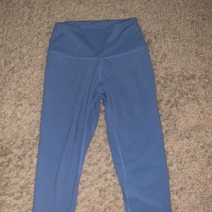 Blue leggings